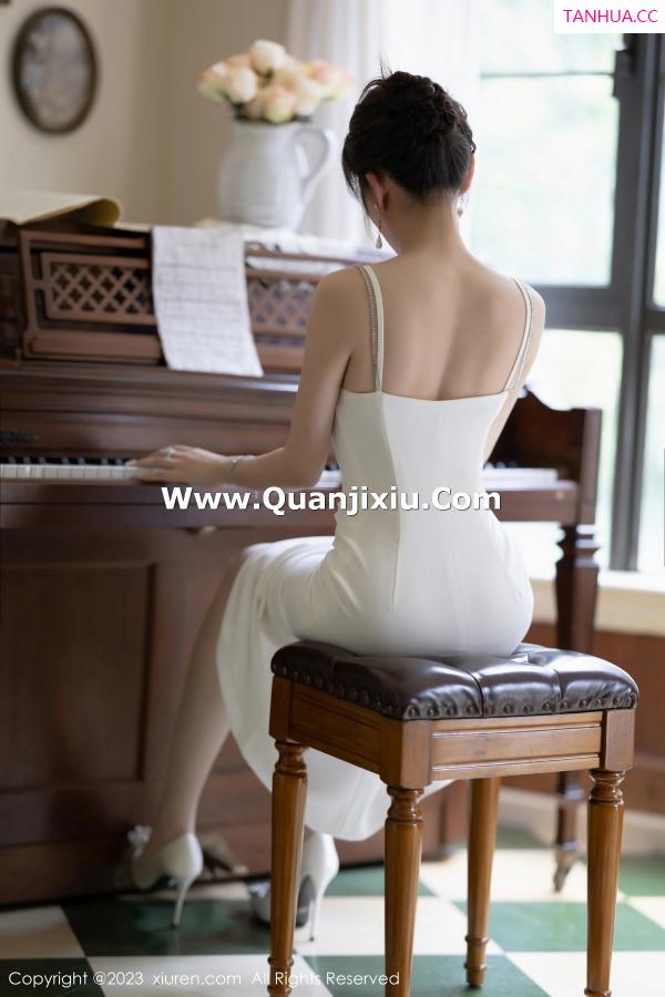 陈芝 芝芝Booty [XiuRen]高清写真图 2023.07.28 No.7155 徐莉芝Booty 长裙美腿第15张图片